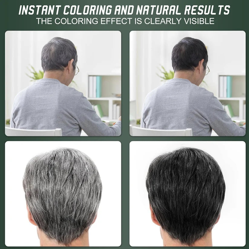 ⏳🔥Last Day-Buy 1 Get 1 Free🔥⏰Botanical Fruit Essence Hair Color Cream – Full Gray Coverage, Nourishing Care & Fuller-Looking Hair