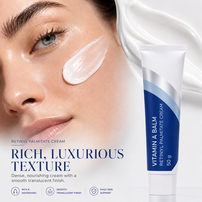 French Vitamin A Balm 50g – Retinyl Palmitate Cream for Smoother, Firmer-Looking & Hydrated Skin