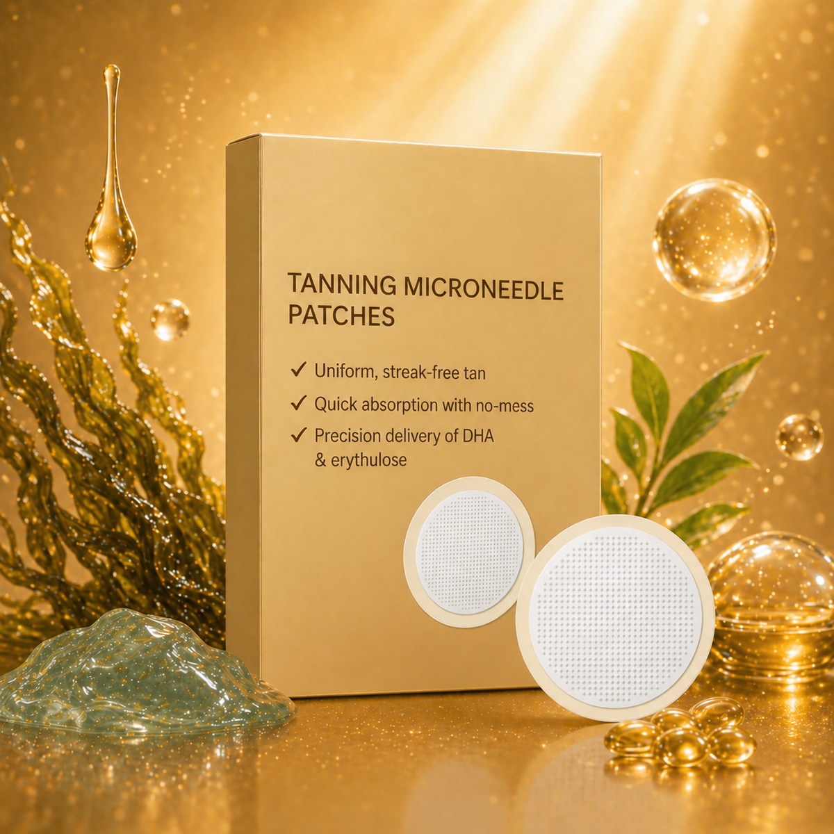⏳🔥Last Day-Buy 1 Get 1 Free🔥⏰Tanning Microneedle Patches