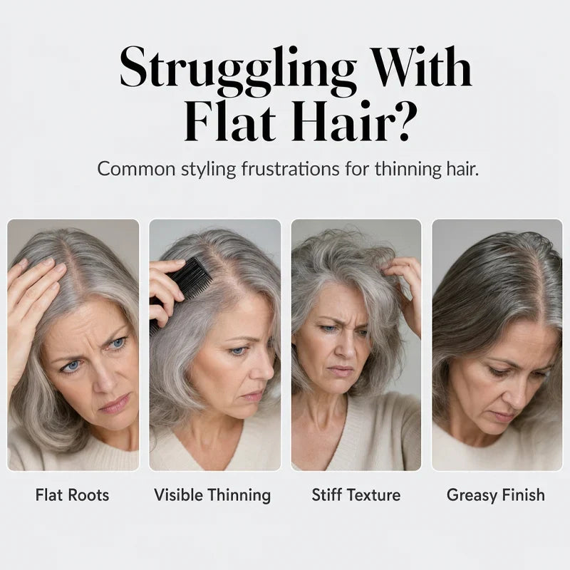 ⏳🔥Last Day-Buy 1 Get 1 Free🔥⏰Peach-Scented Volumizing & Setting Spray – Lightweight, Bouncy Hair & Long-Lasting Hold ✨